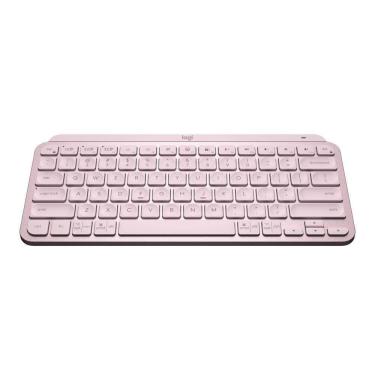 Imagem de Teclado Logitech MX KEYS Mini Rosa Padrão US 920-010507