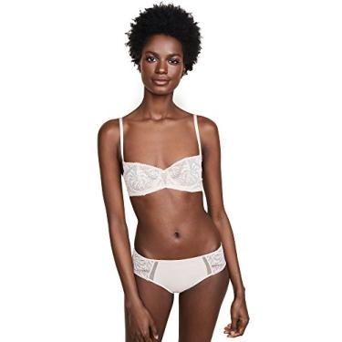Imagem de Natori Sutiã feminino Bella Convertible Balconette com aro, Mocha leve, 32B