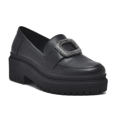 Imagem de Mocassim Tratorado Via Marte Sapato Loafer Feminino 23-17003-Feminino