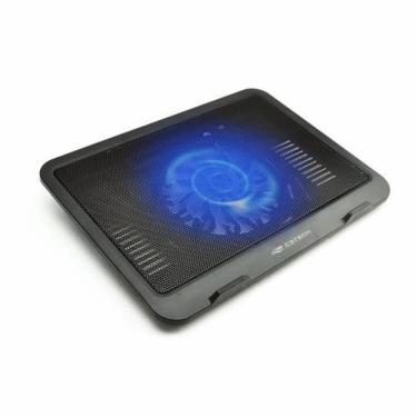 Imagem de Suporte Para Notebook C3Tech Com 1 Fan USB Led Azul-NBC-11BK
