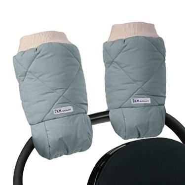 Imagem de Luvas Warmmuffs para carrinho de bebê Enfant das 7h – Luvas anticongelantes para guidão, repelente de água, aquecedor de mãos para clima frio, forro de pelúcia | Acessórios para carrinho de inverno