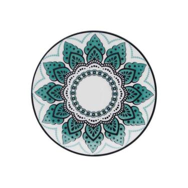 Imagem de Jogo De Pratos Sobremesa Em Porcelana Coup Com 6 Peças 21cm Oxford Blanc