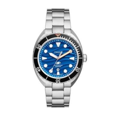 Imagem de Relógio Fossil Masculino Breaker Prata - FS6064/1KN FS6064/1KN-Masculino