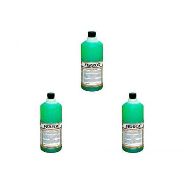 Imagem de Kit C/3 - Removedor Ferrugem Ferrox 1000 Ml
