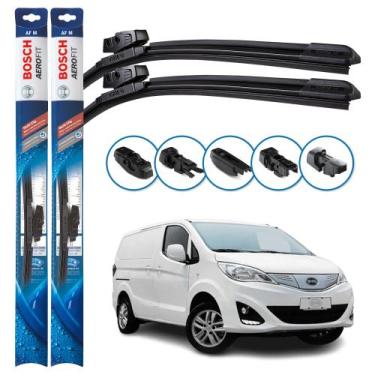 Imagem de Par de Palhetas Limpador Parabrisa Multiclip Original Bosch BYD , BYD 