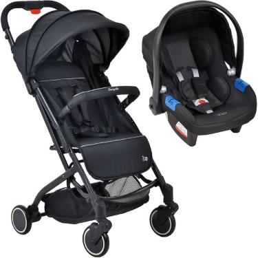 Imagem de Carrinho de Bebe Passeio Bebe Conforto Burigotto Zap Black