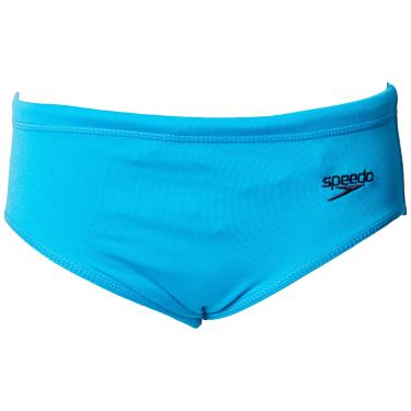 Imagem de Sunga Infantil, Speedo, Acquaplus, Modelo Liso com Forro Interno e Cordão Personalizado, Tamanho Kids, tamanho 8 - Azul Céu