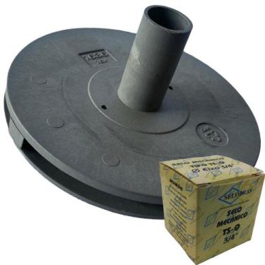 Imagem de Rotor 1 cv Para Motobomba De Piscina Modelo Jacuzzi Com Selo Mecanico 