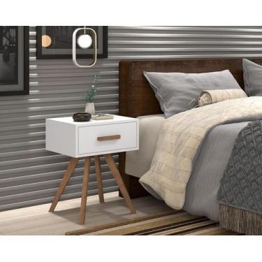 Imagem de Mesa de cabeceira Classic modelo Exclusivo MDF - D+MOB , branco