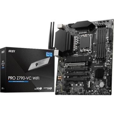 Imagem de MSI Placa-mãe PRO Z790-VC WiFi ProSeries (suporta processadores Intel de 14ª/13ª/12ª geração, LGA 1700, DDR5, PCIe 5.0, slots M.2, LAN de 2,5 Gbps, USB 3.2 Gen2, Wi-Fi 7, ATX)