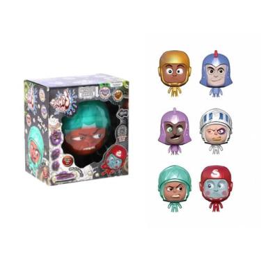 Imagem de Splats Head 4 Serie Metalica Bonecos que Esticam 11cm Sunny, Richard
