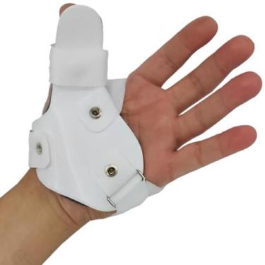 Imagem de Munhequeira Órtese Tala Pvc Polegar Imobilização Direito - Ideal Ortop
