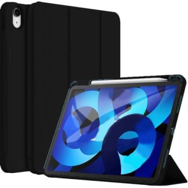 Imagem de Capa Case Smart Flip Para Novo iPad 10 Geração 10.9 (Preto)