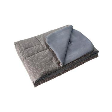 Imagem de Colcha Cobreleito Infantil Estampada Cama Júnior 100% Algodão Foguete 