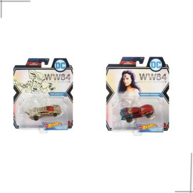 Imagem de Hot Wheels Character Cars Dc Kit c/ 2 Carrinhos Mattel Gjh91