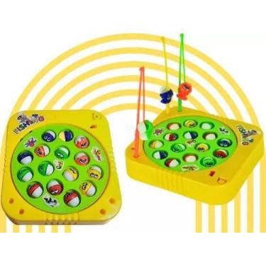 Imagem de Brinquedo Jogo Pega Peixe Pesca Maluca Pescaria Infantil - Brinquedo I