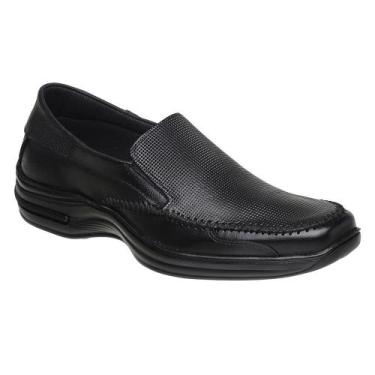 Imagem de Sapatilha Social Masculina Couro Legitimo Linha Prime Confort - CWR, P