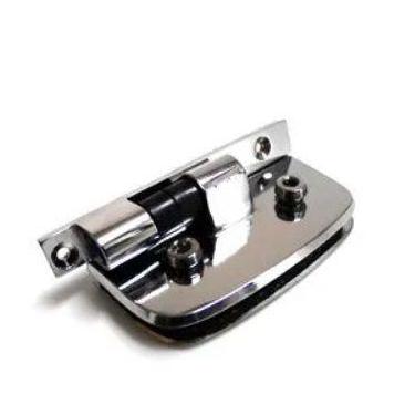 Imagem de Dobradiça automática para box 1114 cromada - Tecnocast