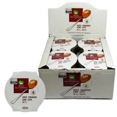 Imagem de Doce de Leite SAO LOURENCO Display (8 x 110g) - São Lourenço