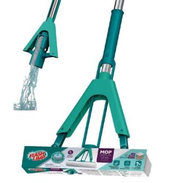 Imagem de Mop Evo Limpeza Geral Dobrável Rodo Espuma Pva Magico Flash Limp MOP76