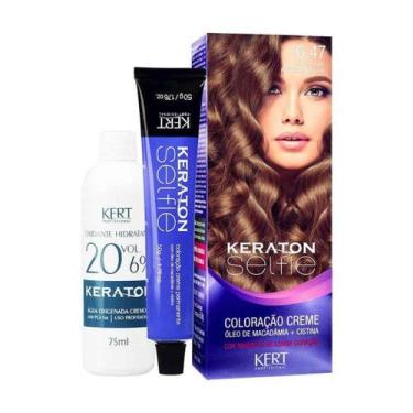 Imagem de Keraton Selfie 6.47 Louro Escuro Acobreado Marrom - Kert