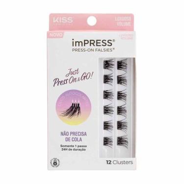 Imagem de Cílios Postiços ImPRESS Press-on Falsies Mini Refil - Luxuoso Volume, 