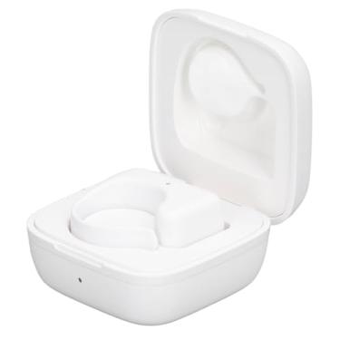 Imagem de Anel de Rolagem Com Controle Remoto, Aplicativo, Virador de Página, Câmera Abs, Botão de Selfie Com Estojo de Carregamento para Celular (Branco)