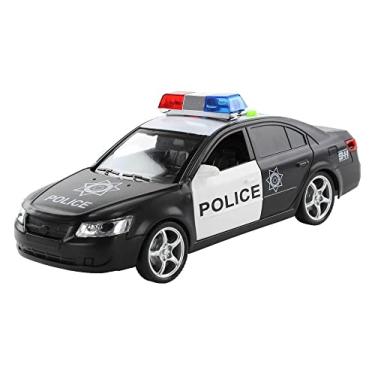 Imagem de Carrinho de Polícia com Sirene Luzes Som BBR Toys