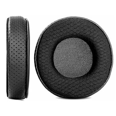 Imagem de ACCOUTA Almofadas de substituição respiráveis, compatíveis com Sony MDR-ZX550BN MDR ZX 550 BN, fones de ouvido com couro de proteína mais macio e respirável e espuma viscoelástica