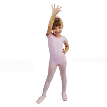 Imagem de Collant Ballet Ritmus Meia Manga Tatiana Infantil