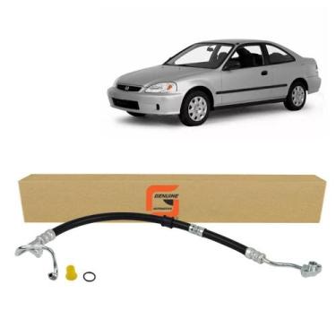 Imagem de Mangueira De Pressão Flexível Direção Hidráulica Civic 1.7 - GENUINE A