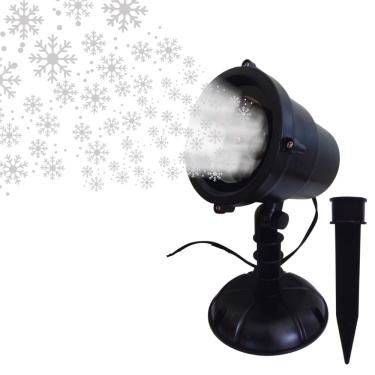 Imagem de Projetor Natalino Flocos de Neve Outdoor - Bivolt Super Saldão.
