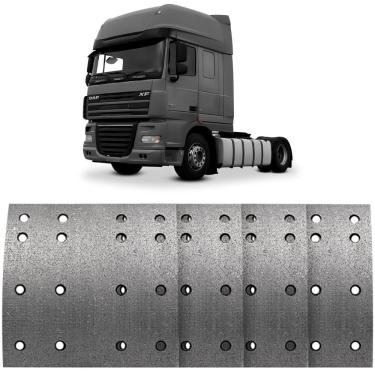 Imagem de Lona Freio Carreta daf XF105 12.9 24V Traseira Fras-le CA/33