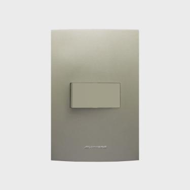 Imagem de Módulo Interruptor Simples com Placa 4X2 Inova Pro Class Alumbra
