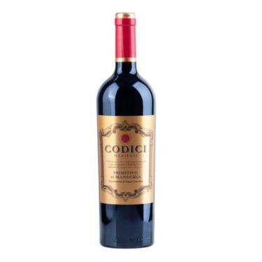 Imagem de Vinho it tt codici masserie primitivo d manduria d.o.c 750ml - CANTU