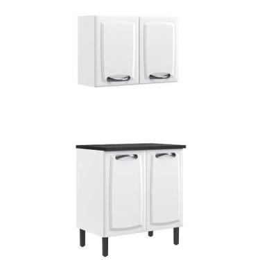 Imagem de Conjunto Armario para Cozinha New Premium Itatiaia Com Aereo e Balcão,