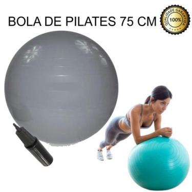 Imagem de Bola Pilates Suica Yoga Ginastica 75Cm Com Bomba De Mão - Infinity
