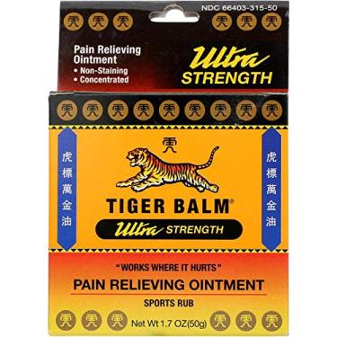 Imagem de Tiger Balm Pomada para alívio da dor Sport Rub, ultra resistência, 50 ml