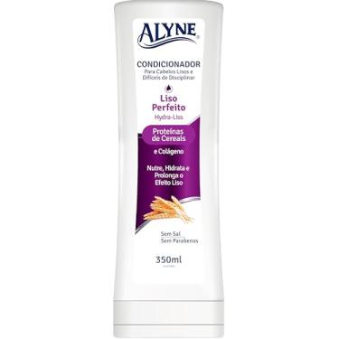 Imagem de Alyne, Condicionador para cabelos, Liso Perfeito, 350 ml, Roxa
