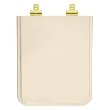 Imagem de Assento Sanitário Poliester Soft Close Square Pêssego Rosa Shell para vaso Incepa com Ferragem Dourada