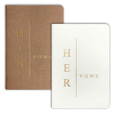 Imagem de Livros de votos de casamento para ele e ela, ideias de presentes de lista de presentes para noiva e noivo, essenciais de casamento