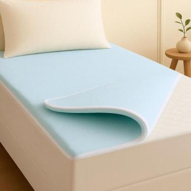Imagem de Pillow Top Solteirão Viscoelástico Espuma da NASA 97x203x4cm BF Colchõ