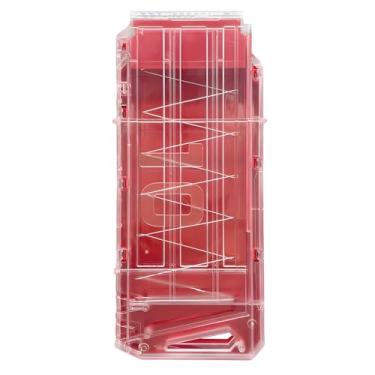 Imagem de WALWAL 10-Dart Magazine Compatible for Nerf Mega Motostryke & Centurion Blasters, Soft Bullet Quick Reload Clips for Enhanced Blasting Fun(Transparent & Red)