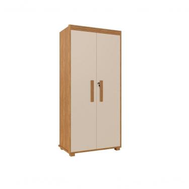 Imagem de Multiuso Atenas 100% Mdf Com Chave Pés Madeira Cor:cinamomo-off White