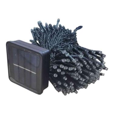 Imagem de Pisca-pisca Solar Led 18m 200 Leds Luz Colorida