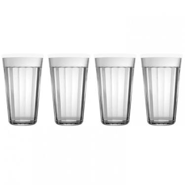 Imagem de Conjunto De Copos Americanos Nadir 450 Ml 4 Peças Transparente