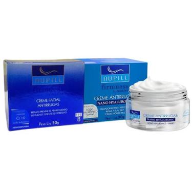 Imagem de Kit Nupill Firmness Creme Facial Antirrugas Acido Hialuronico + Creme 
