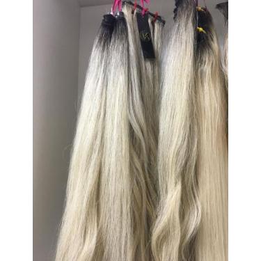 Imagem de Alongamento invisible hair 55cm 100gramas - Cabelo brasileiro do Sul