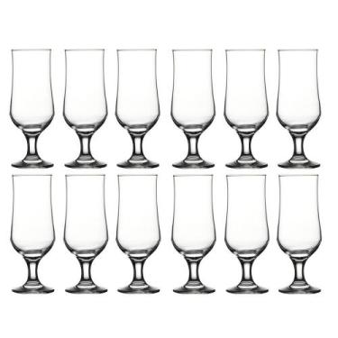 Imagem de Conjunto 12 Taças Vidro Cerveja 385ml Transparente G4U - Class Home
