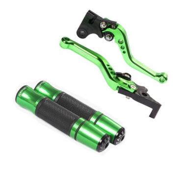 Imagem de Kit Manopla Esportiva Manete Alumínio Resistente Pop 100 110 - Stark R